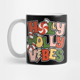 Holly Jolly Vibes Christmas Gift Mug